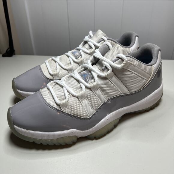 Size 9 - Air Jordan 11 Retro Low Cement Grey - Picture 1 of 8